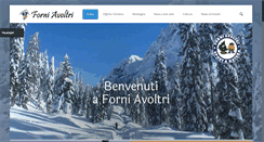 Desktop Screenshot of forniavoltri.eu